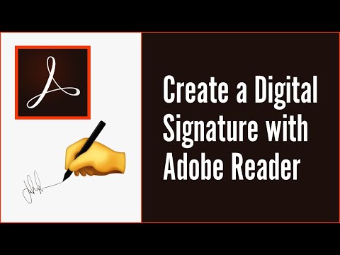 Create a Digital Signature with Adobe Reader 📝SIGN DOCUMENTS! | APTeck Tutorials