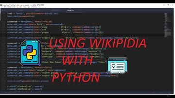 Working with Wikipedia in Python