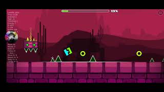 Playing geometry dash (but i have a fever ;') screenshot 5