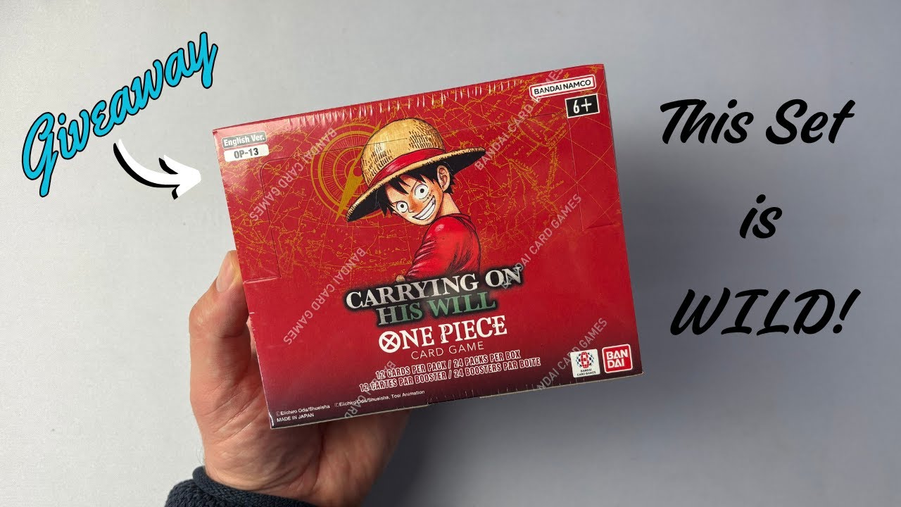 Opening the English 1st Anniversary Set One Piece TCG - YouTube