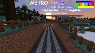 MRT Server: Round Trip on Glacierton Metro Line 6 with TrainCarts Attachments (2024)