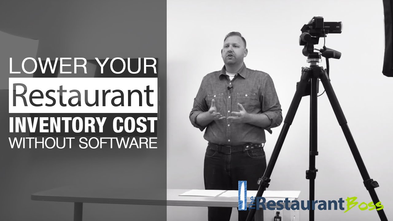 How to Lower Your Restaurant Inventory without Software - YouTube