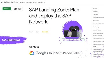 Lab Solution: SAP Landing Zone: Plan and Deploy the SAP Network || Google Arcade Swags & Goodies