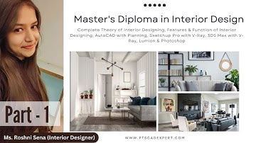 Master Diploma in Interior Designing Part - 1 (Theory)