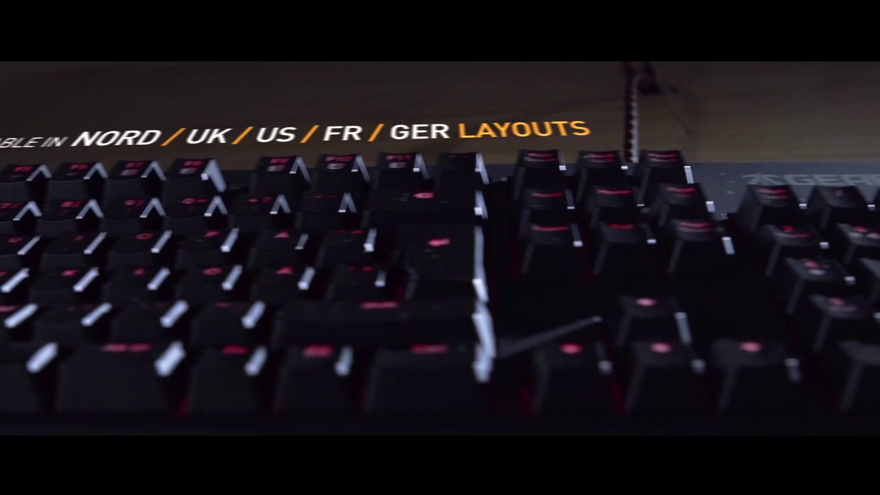 Teclado Fnatic Gear Rush G1