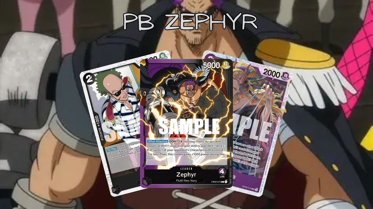 zephyr one piece card game OP02-072 PSA 9 Set Name Zephyr [Starter Deck: Film Edition]