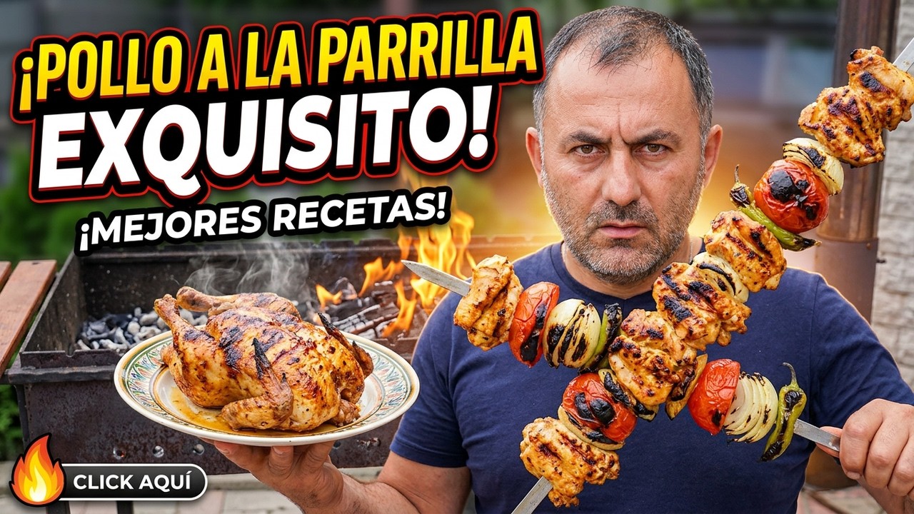 Exquisitos Platos de Pollo a la Parrilla! | Las Mejores recetas y platos de la Naturaleza!