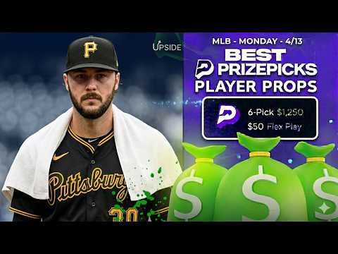 Monday MLB Player Props and Bets | PrizePicks | MLB | 8-2 RUN! 🔥 - TJ on YouTube