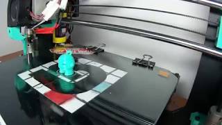 3D Printer Timelapse Marvin Keychain