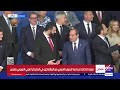 صورة تذكارية جماعية للرئيس السيسي مع المشاركين في الاجتماع العربي الأوروبي بقبرص
