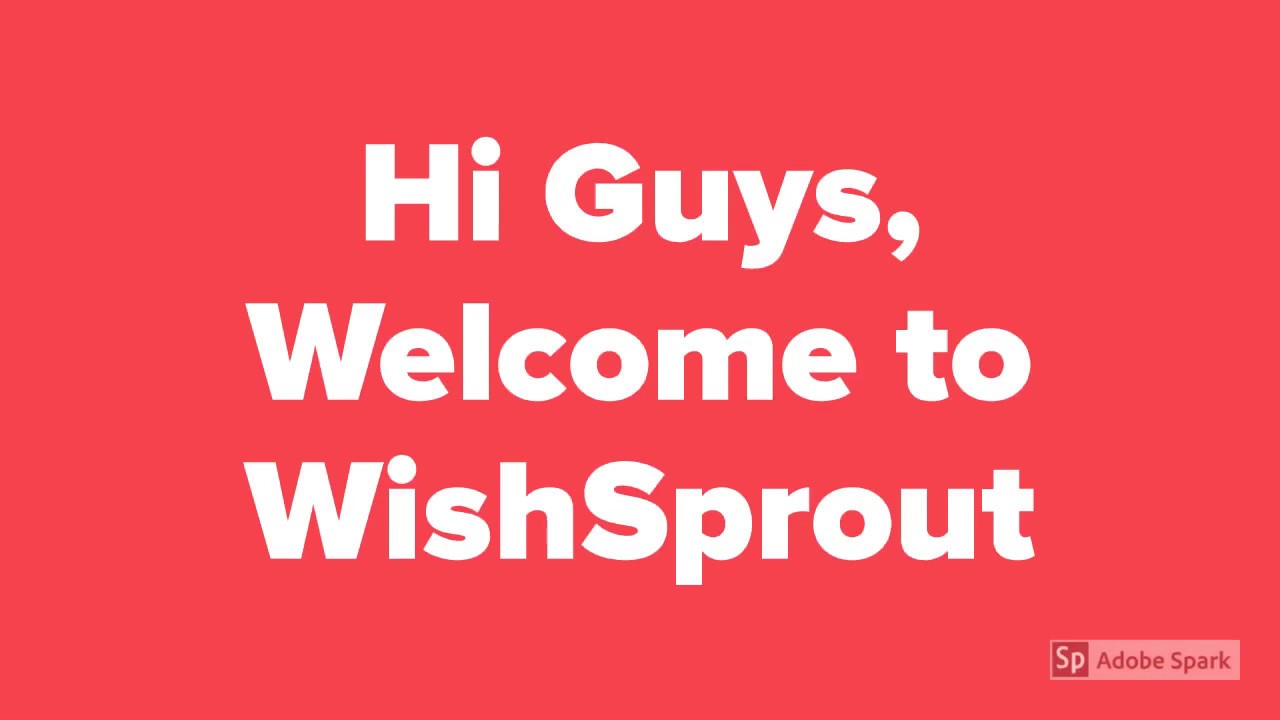 Welcome to WishSprout