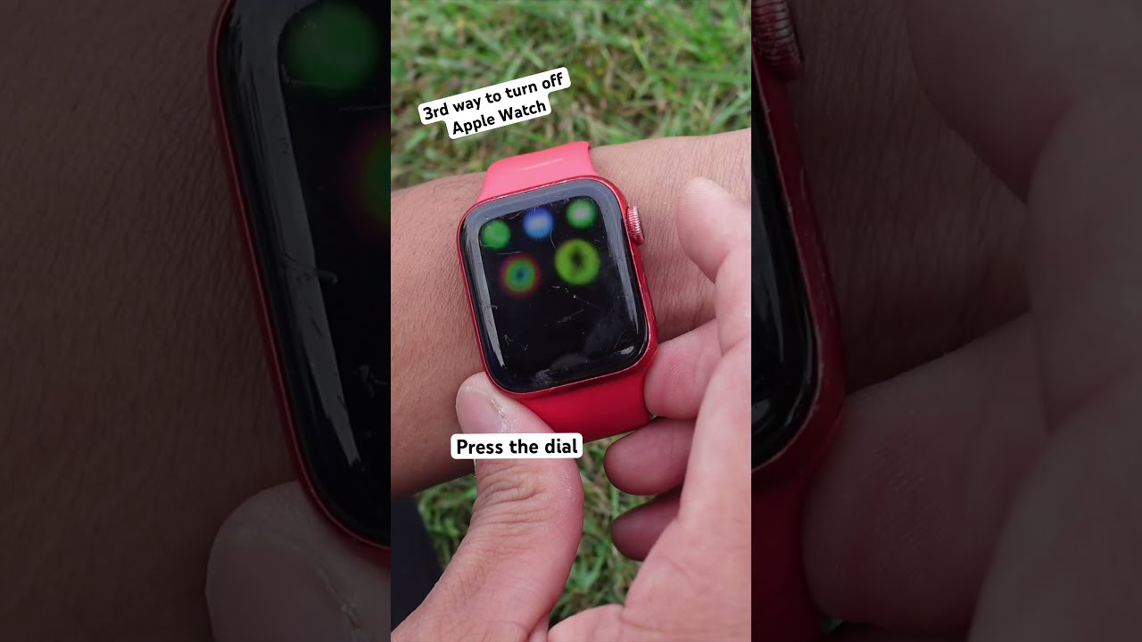 2 Ways To Turn Off Your Apple Watch Applewatch