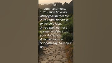 Ten commandments|    #bibleverse #tencommandments