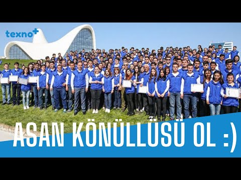 ASAN Könüllülük üçün qeydiyyatdan keçmək - VİDEO İZAH