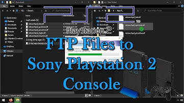 FTP Files to Sony Playstation 2 Console