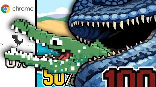 Aku Mengupgrade 100% Chrome Dino screenshot 5
