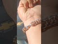 6-1 Chain Ring: Copper and Galvanized Steel 16 gauge