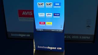 Rental Car Process in Boston Logan Airport
