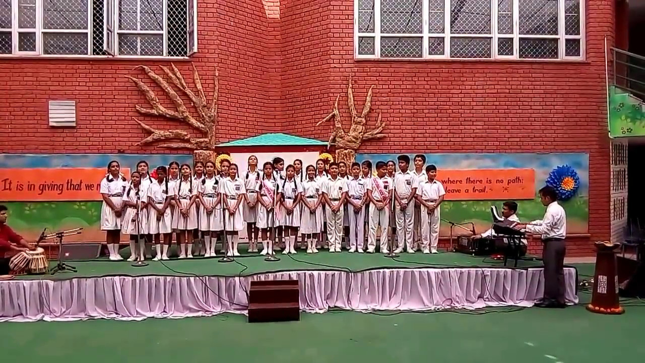 Ab Jaag Uthe Hain Hum Motivational Song Sung By School Choir  Composed by Atul Dubey