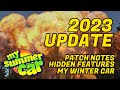 My summer car 2023  new update hidden updates and my winter car leak