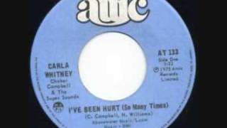 Carla Whitney I've Been Hurt So Many Times - YouTube