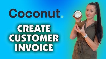 How to issue Sales Invoice on Coconut Accounting software?
