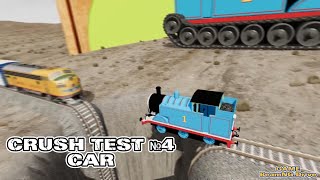CRUSH CAR | SPIDER TRAIN Thomas.exe VS Big&Small Spider-Man the Train | BeamNG.Drive screenshot 3
