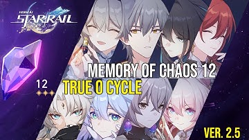 Firefly E2S1 & E0S1 Feixiao True 0 Cycle | Memory of Chaos Ver 2.5 | Honkai Star Rail