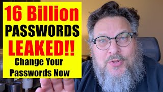 16 Billion Passwords Leaked Today — Do THIS Now to Stay Safe!