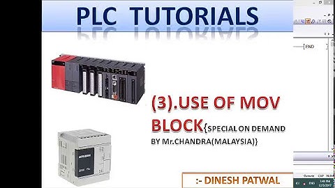 PLC PROGRAMMING : MOV FUNCTION#industrialelectrician #industrialautomation #trendingvideo