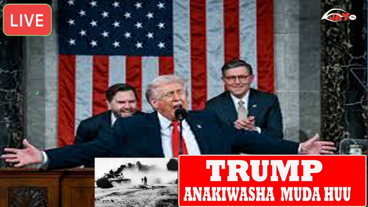 🔴LIVE: TRUMP ANAKIWASHA 