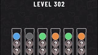 Ball Sort Puzzle Level 302 #ballsortpuzzle #ballsortpuzzlegameplay #puzzlegame #mobilegames