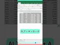 Add All Borders in Excel in 2 Seconds | Shortcut #excel #spreadsheetmagic #excelformula #exceltricks