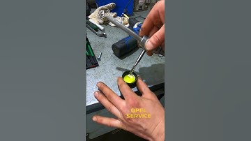 Repair of a stripped thread on an aluminum cylinder block #shorts