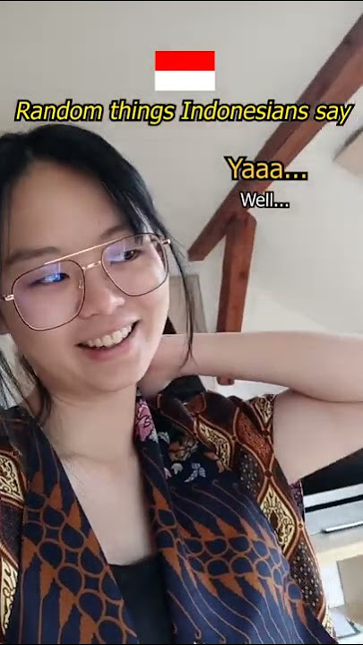 Random Things Indonesians Say 🇮🇩 #shorts