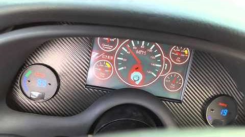 Holley Digital Dash w/ custom layout in 98 Camaro
