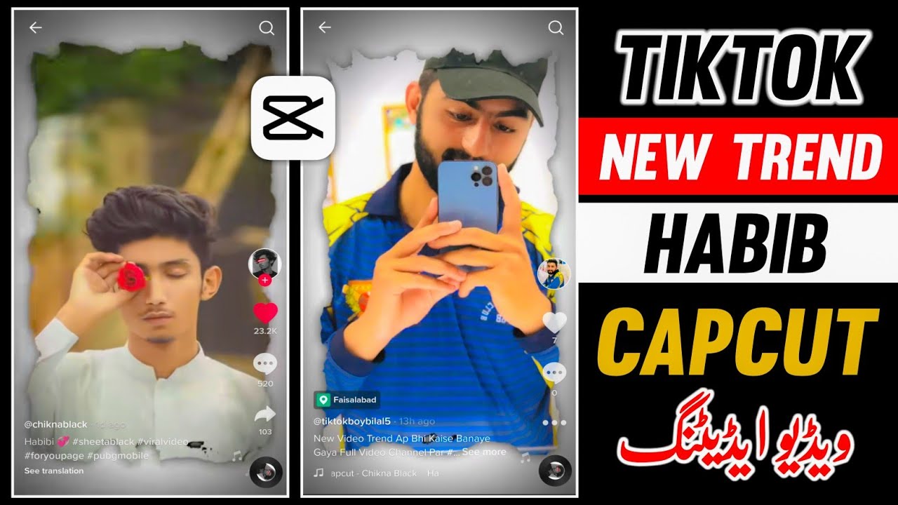 Habibi CapCut Template TikTok Trending Video Editing || TikTok New Trend || Technical Bilal