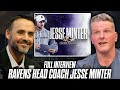 New Ravens Head Coach Jesse Minter Joins The Pat McAfee Show