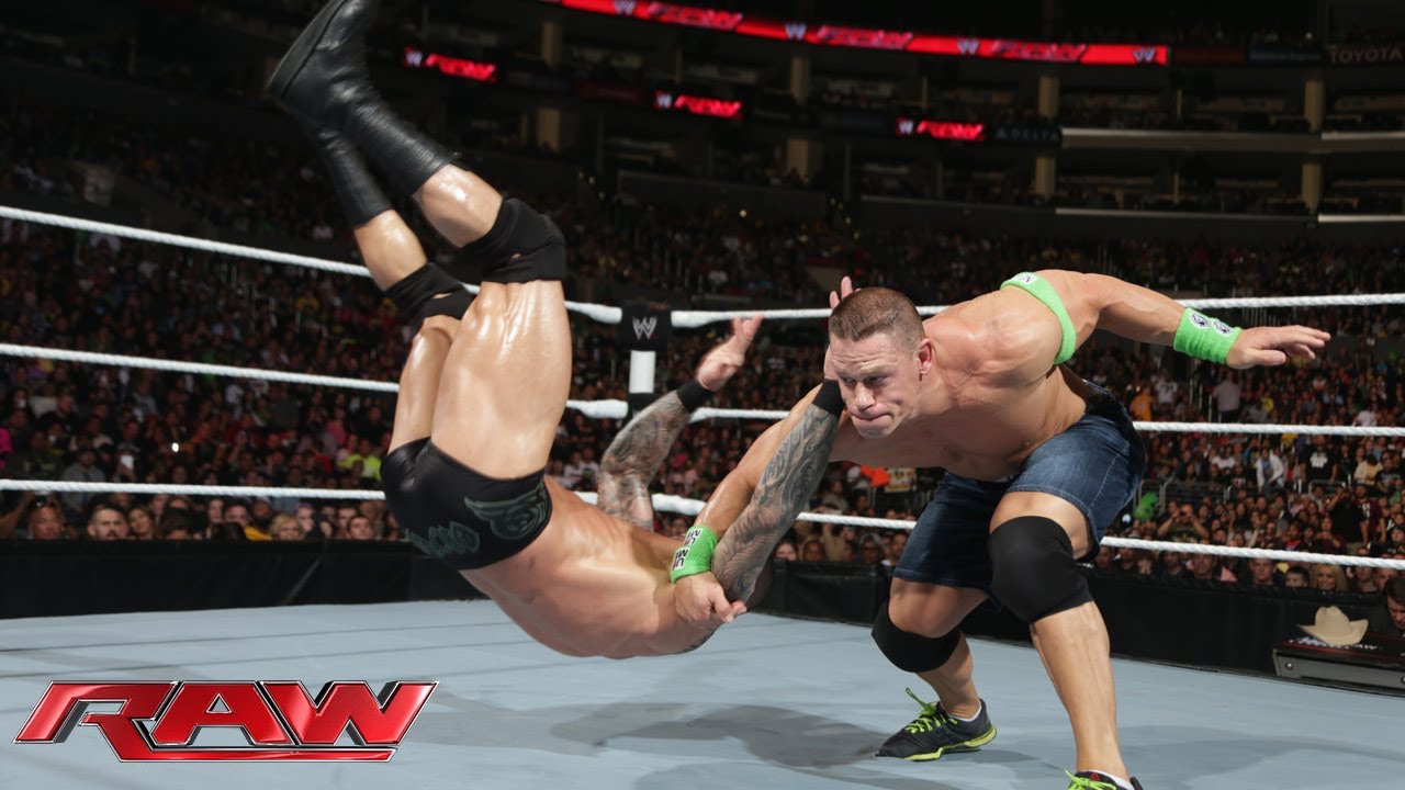 John Cena Vs Randy Orton Raw Feb 10 2014 YouTube