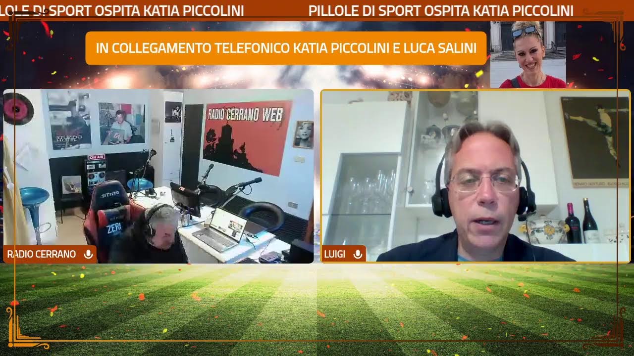 PILLOLE DI SPORT OSPITA LA TENNISTA KATIA PICCOLINI