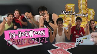 IN BETWEEN CARD GAME | How to play IN-Between| All-IN ang mga BARYAmanin| Team Ratrat screenshot 5