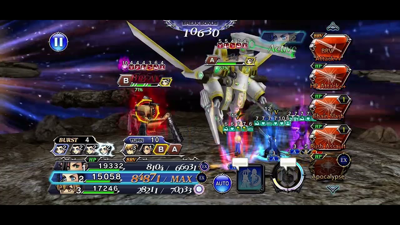 [DFFOO GL](Single Party) 6 Warrior Quest ( Laguna BT+, Zack BT, Ramza BT+ )