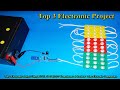 Top 3 Electronic Project Using BC547, C945 BD139 Transformer & Resistor  More Eletronic Components