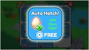 Free Auto Hatch Auto Clicker Pet Simulator X Mobile-PC
