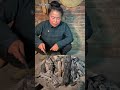 Chinese Village Woman Cooking Bananas | Unique Traditional Banana Recipe 🍌🔥 #shorts