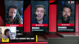 DOUBLELIFT ASKS SCARRAS HARDHITTING POSTGAME INTERVIEW QUESTION / Doublelift