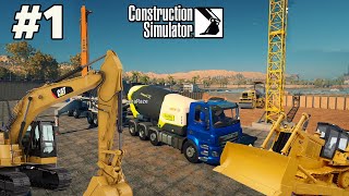 Kuli Proyek Pembangunan Pelabuhan Besar! Construction Simulator 2022 Part1