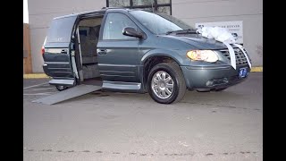 2005 Chrysler Town &  Country Limited VMI NorthStar Power Side Entry | Mobility of Denver 2005 Chrysler Van For Sale