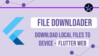 Flutter Local File Downloader - using AnchorElement | Flutter Web App - File Downloader screenshot 2
