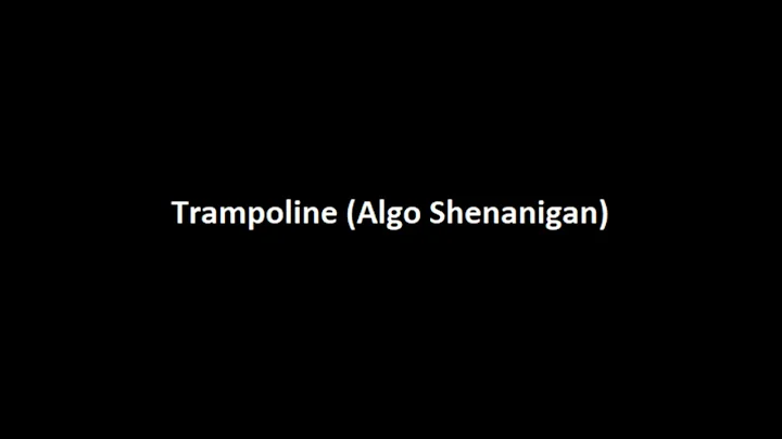 Tape #4 Jurin, Harvey, Maya, Cocona - Trampoline (Algo Shenanigan)